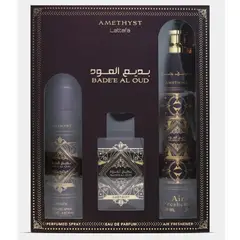 LATTAFA - Badee Al Oud Amethyst Gift Set -