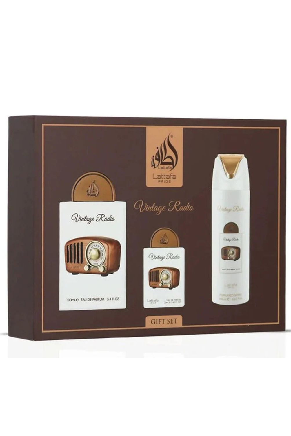 Lattafa Pride Vintage Radio ギフトセット LATTAFA Pride Vintage Radio Gift Set - Lattafa | Falabella Chile