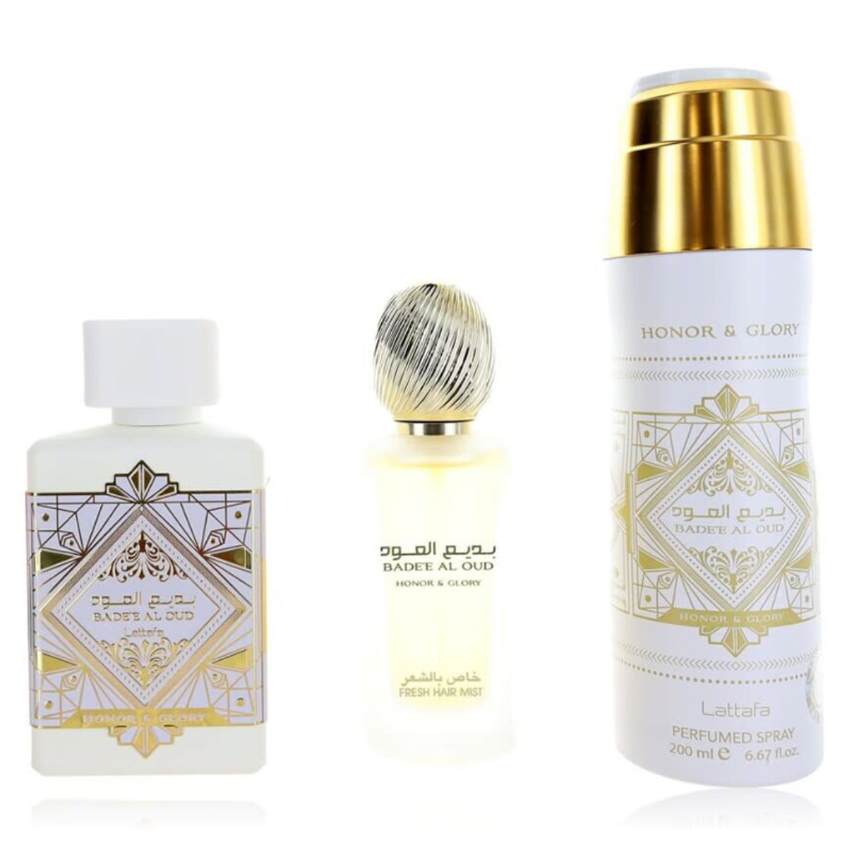 LATTAFA - Badee Al Oud Honor & Glory Gift Set - Lattafa