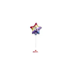 GENERICO - Vela estrella multicolor 5 11,5cm