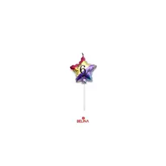 GENERICO - Vela estrella multicolor 6 11,5cm
