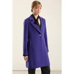 LIOLA - Abrigo Forro Estampado, Muflon Azulino