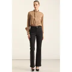 LIOLA - Jeans Color Bootcut, Negro