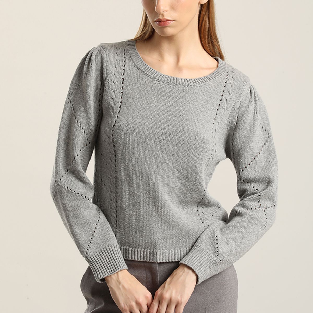 LIOLA - Jersey Punto, Gris Liola