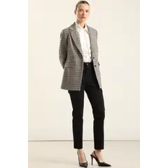 LIOLA - Jeans Color Skinny Cargo, Negro