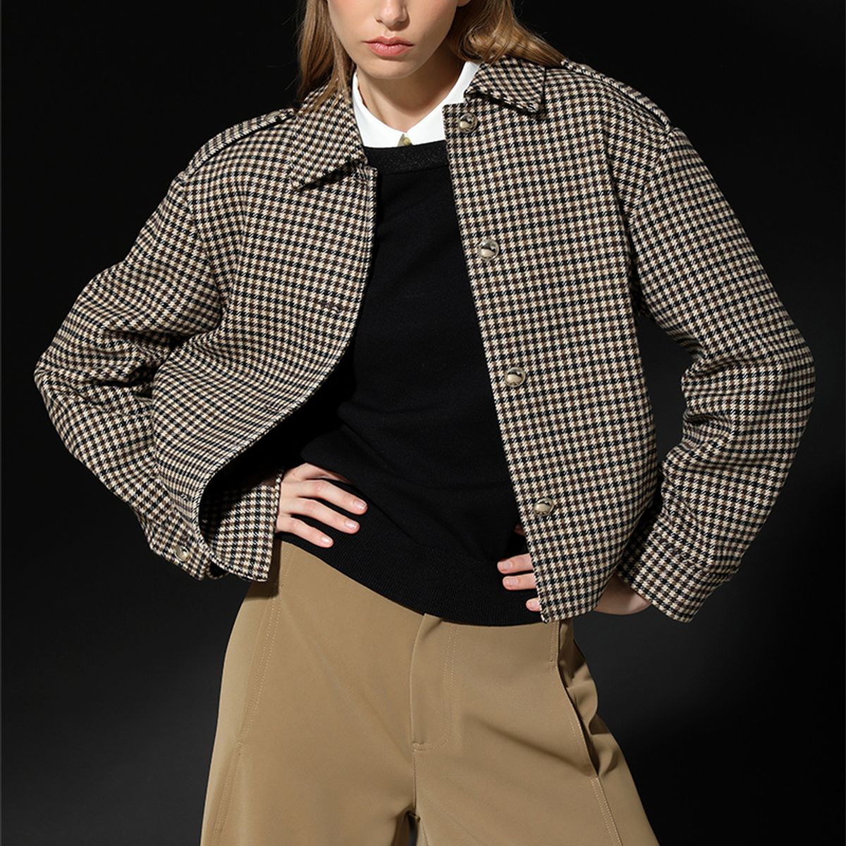 LIOLA - Chaqueta Bomber Fantasia Cafe Liola