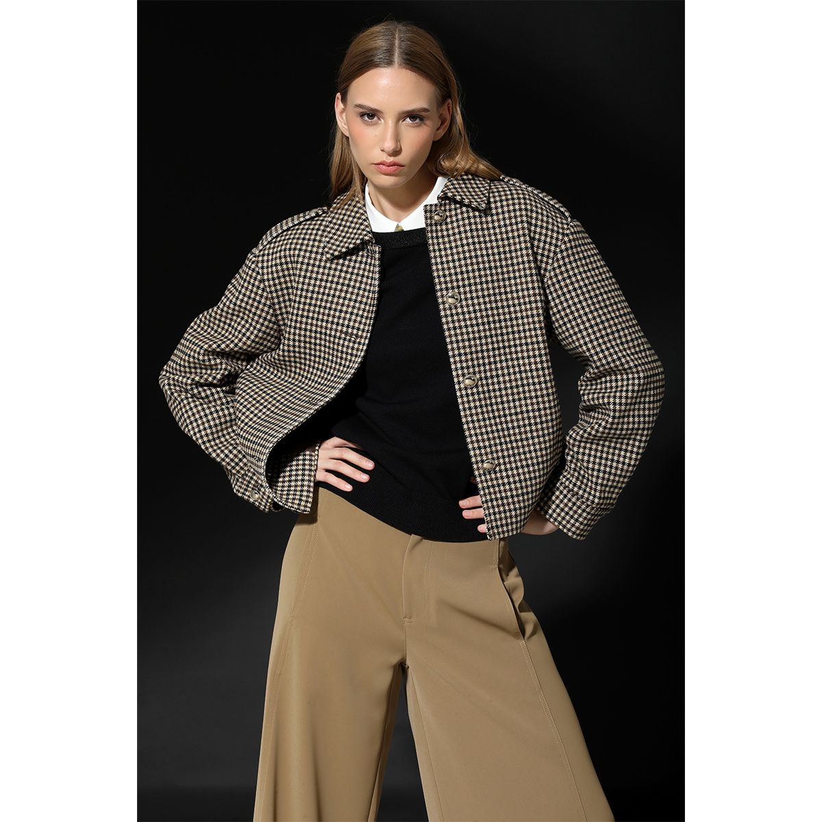 LIOLA - Chaqueta Bomber Fantasia Cafe Liola