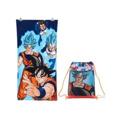 GENERICO - Set Playero 2 Pzas Negro-Naranja