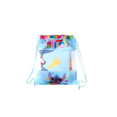 GENERICO - Set Playero 2 Pzas Celeste-Multicolor