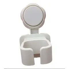 GENERICO - Soporte Para Secador De Pelo Estante De Pared Para El Baño Blanco