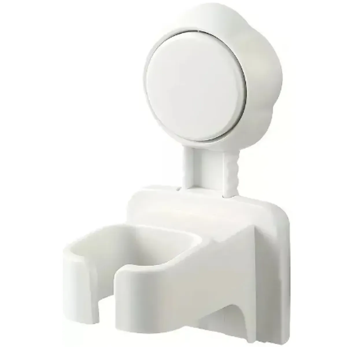 GENERICO - Soporte Para Secador De Pelo Estante De Pared Para El Baño Blanco