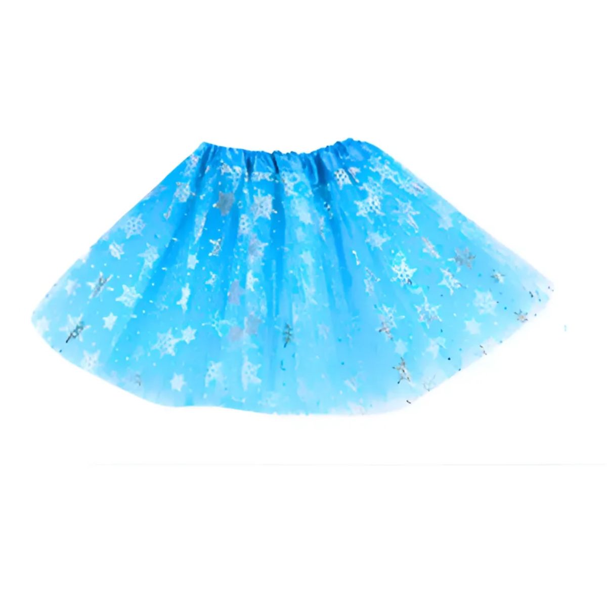 GENERICO - Tutu Falda Brillo Estrella Hielo Niñas