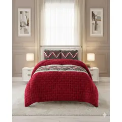 GENERICO - Cubrecama Plumón Chiporro Plaza y Media Extra Suave Térmico Premium