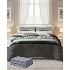 GENERICO - Set de Cubrecama Chiporro mas sabana de Polar Plaza y Media Extra Suave