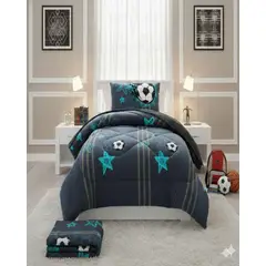 GENERICO - Set de Cubrecama Infantil Chiporro mas sabana Plaza y Media Extra Suave