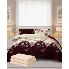 GENERICO - Set de Cubrecama Chiporro mas sabana de Polar 2 plaza Extra Suave Térmico