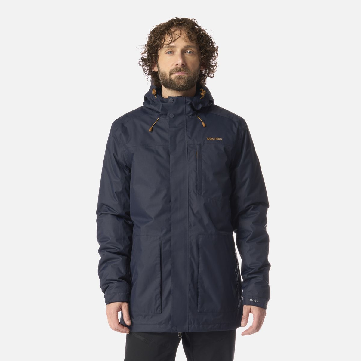 HAKA HONU - Chaqueta Hombre Terranova Azul Oscuro Haka Honu