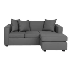 GENERICO - Seccional Noir Reversible Lino Gris Claro