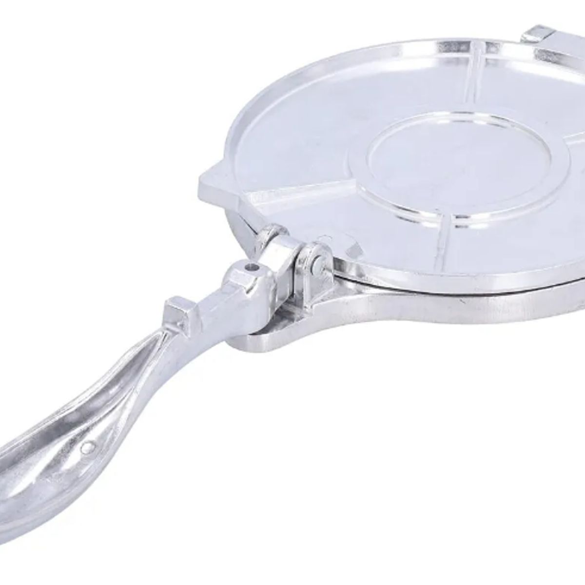 GENERICO - Prensa Manual Para Hacer Tortillas Patacones De Aluminio Plateado