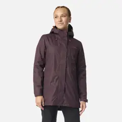 HAKA HONU - Chaqueta Mujer Terranova Burdeo