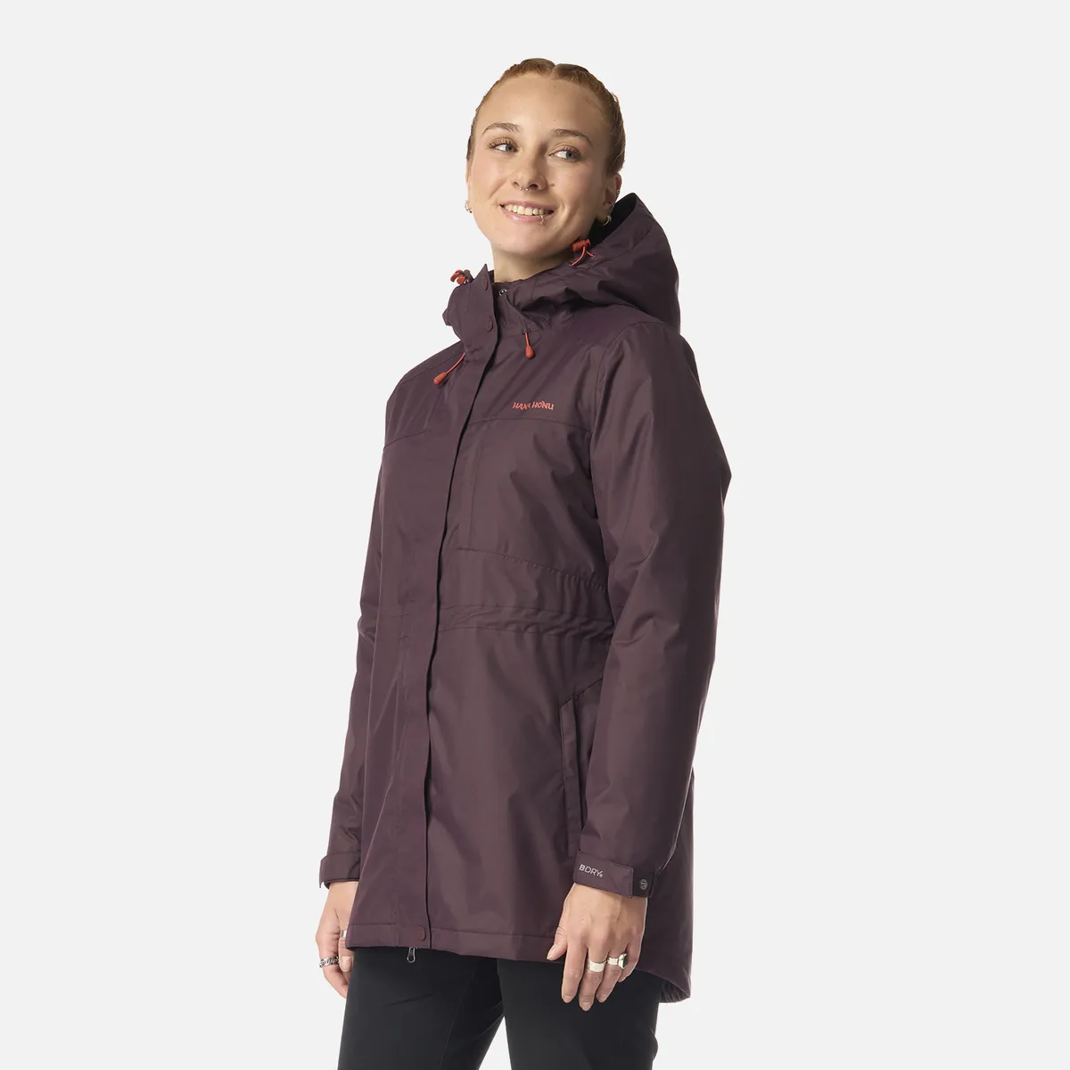 HAKA HONU - Chaqueta Mujer Terranova Burdeo Haka Honu