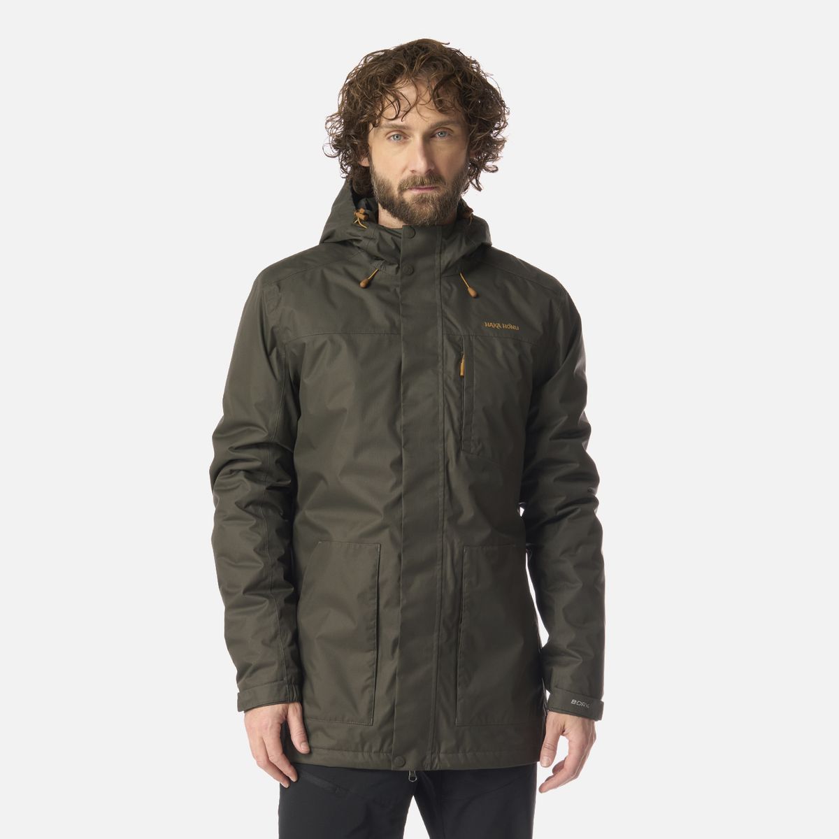 HAKA HONU - Chaqueta Hombre Terranova Verde Militar Haka Honu