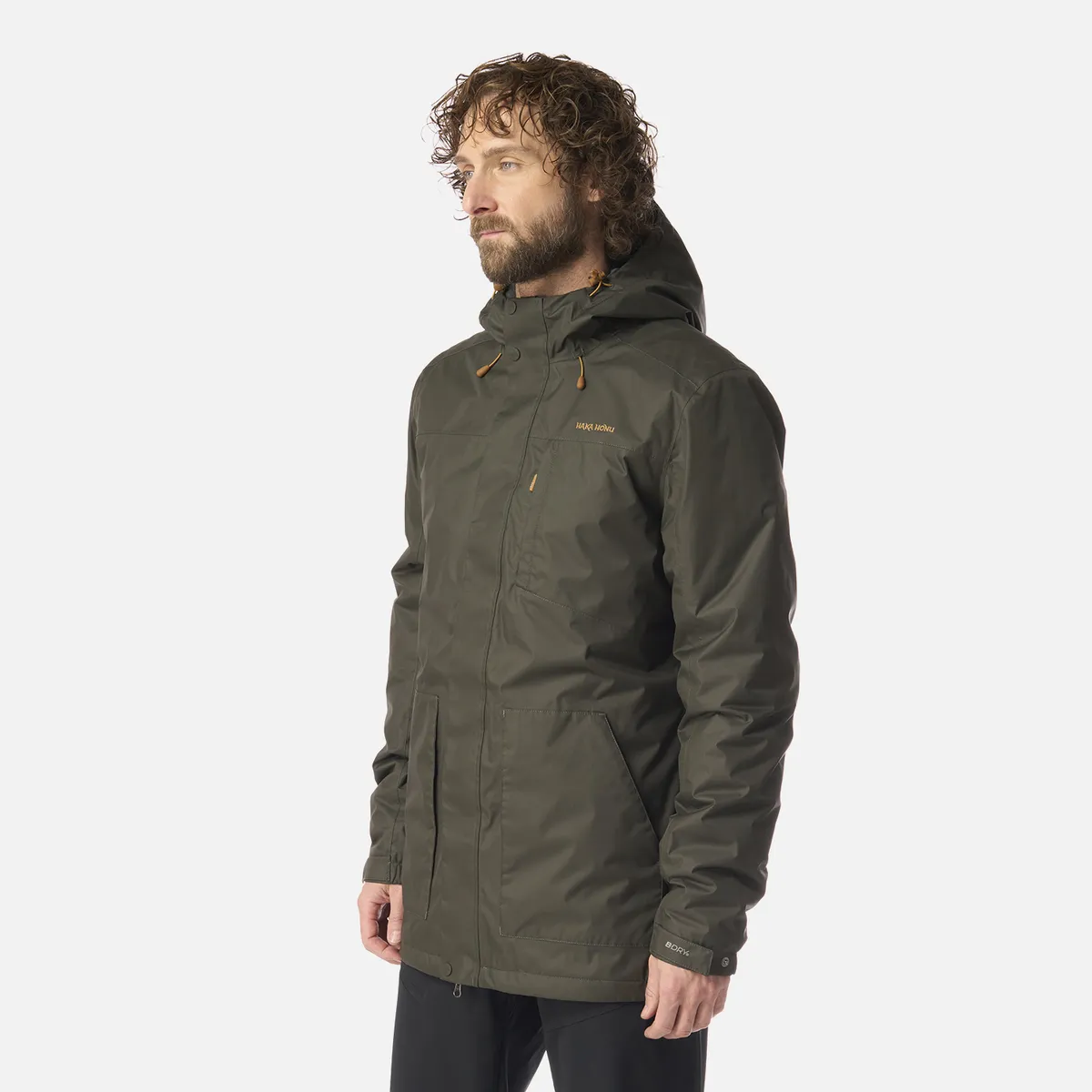 HAKA HONU - Chaqueta Hombre Terranova Verde Militar Haka Honu