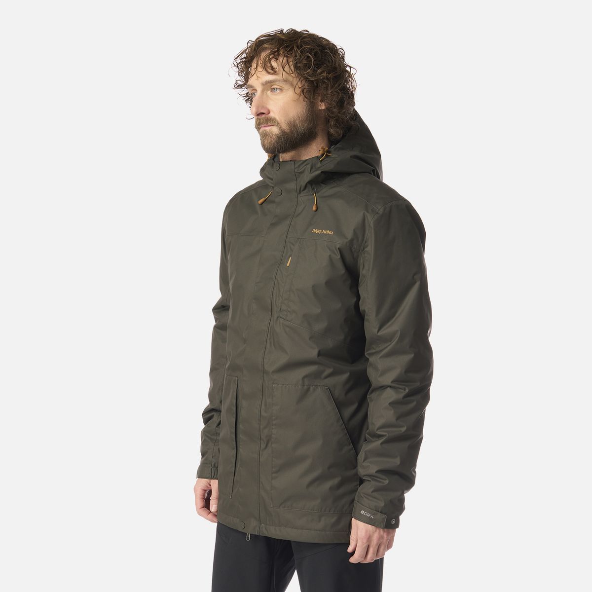 HAKA HONU - Chaqueta Hombre Terranova Verde Militar Haka Honu