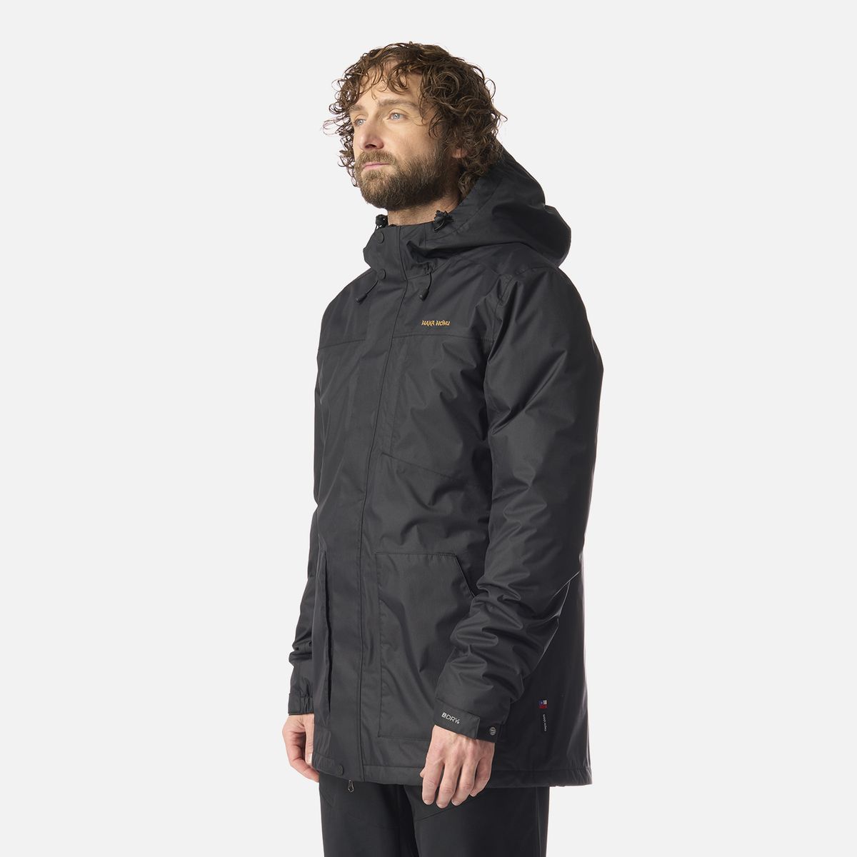 HAKA HONU - Chaqueta Hombre Terranova Negro Haka Honu