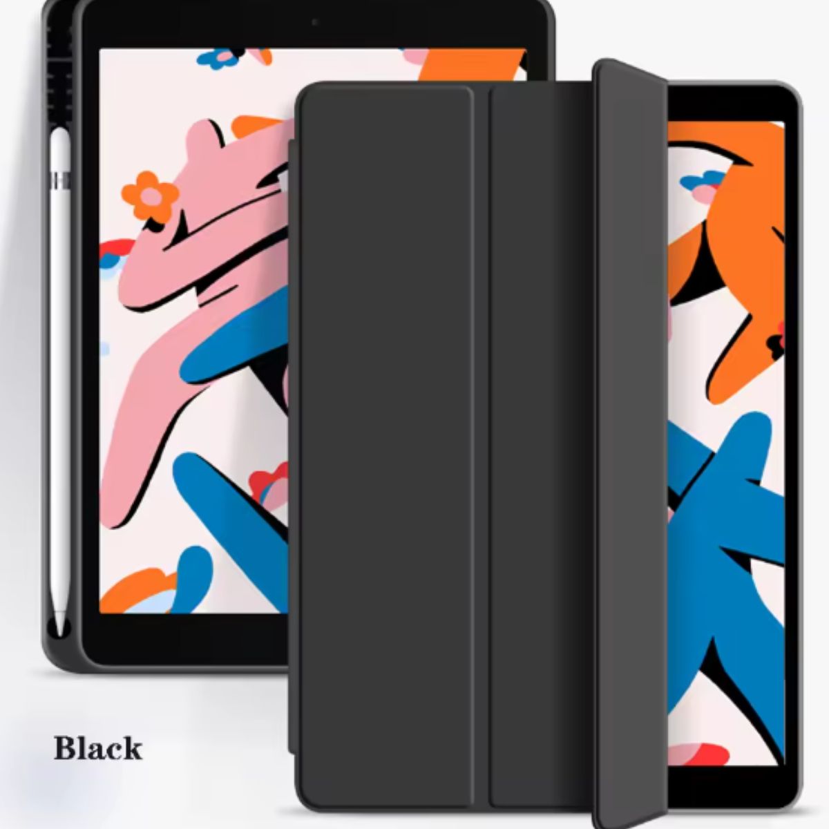 GENERICO - Carcasa Smart Cover Ranura Para iPad Pro 11 M4 2024 Negro