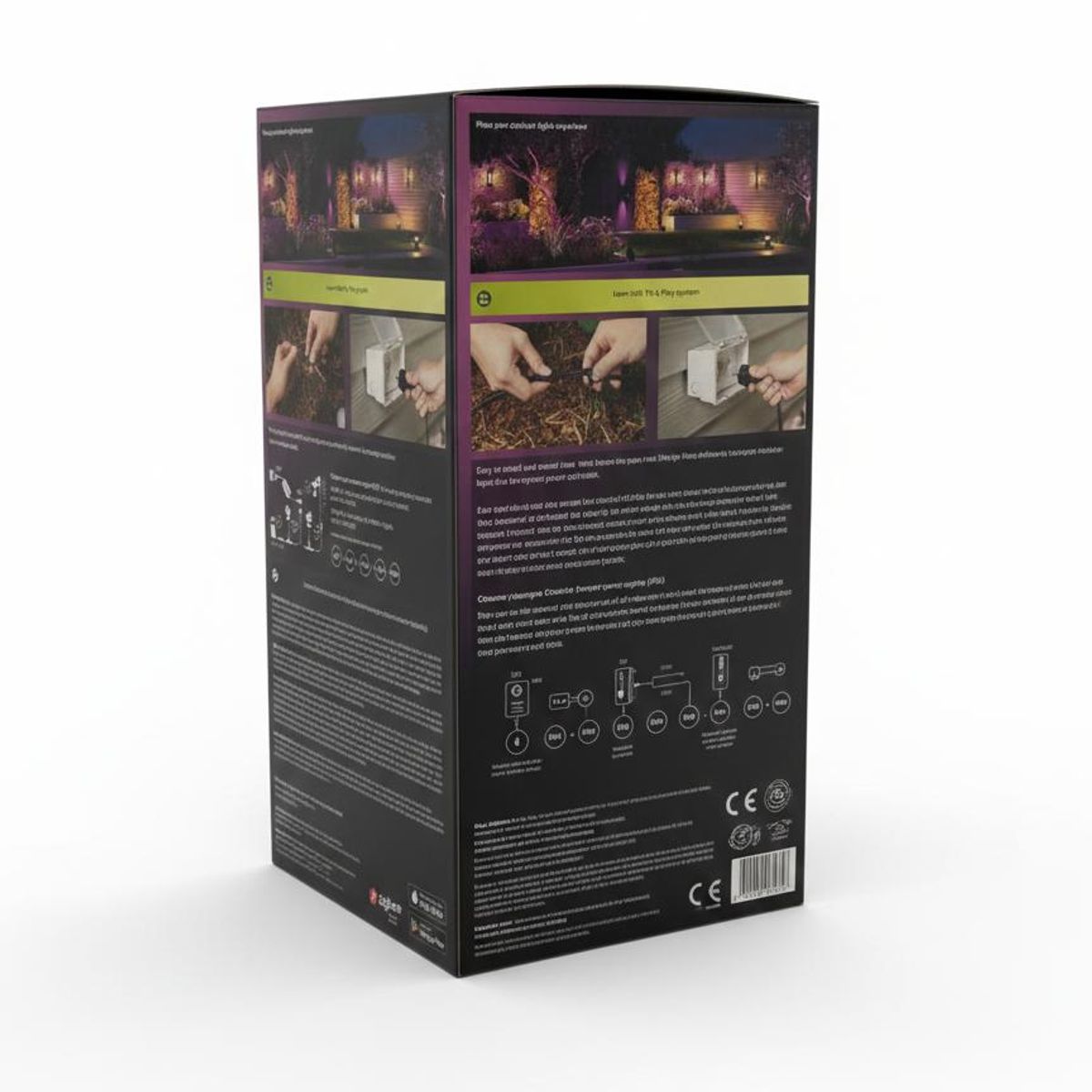 PHILIPS HUE - Philips Hue Lily XL Proyector Inteligente LED para Exterior con Millones de Colores