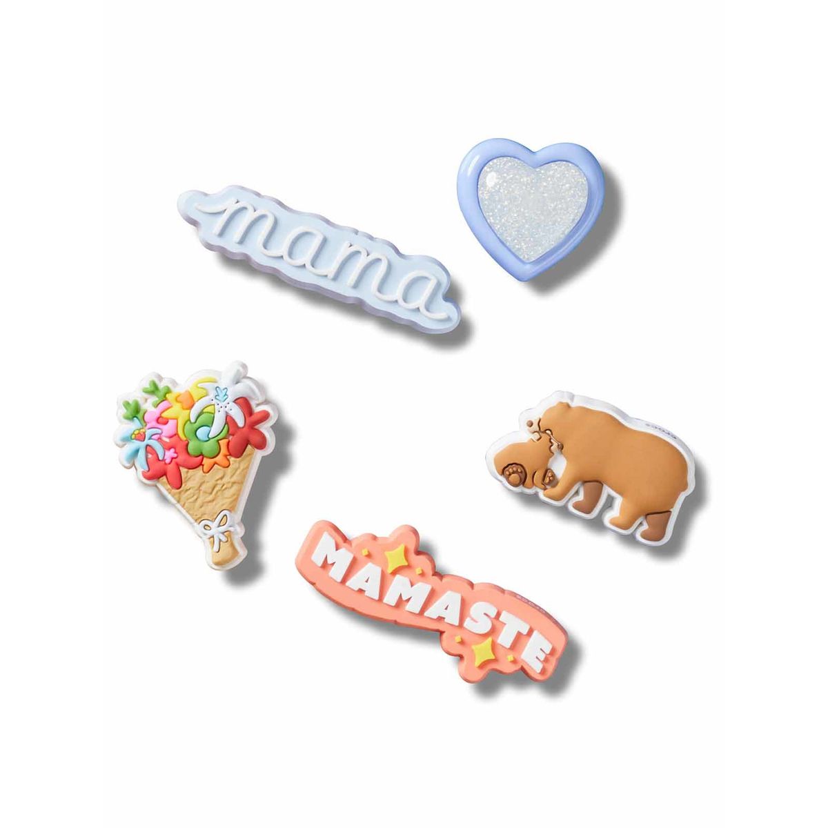 CROCS - Jibbitz Día De La Madre Pack 5 Rosa CROCS