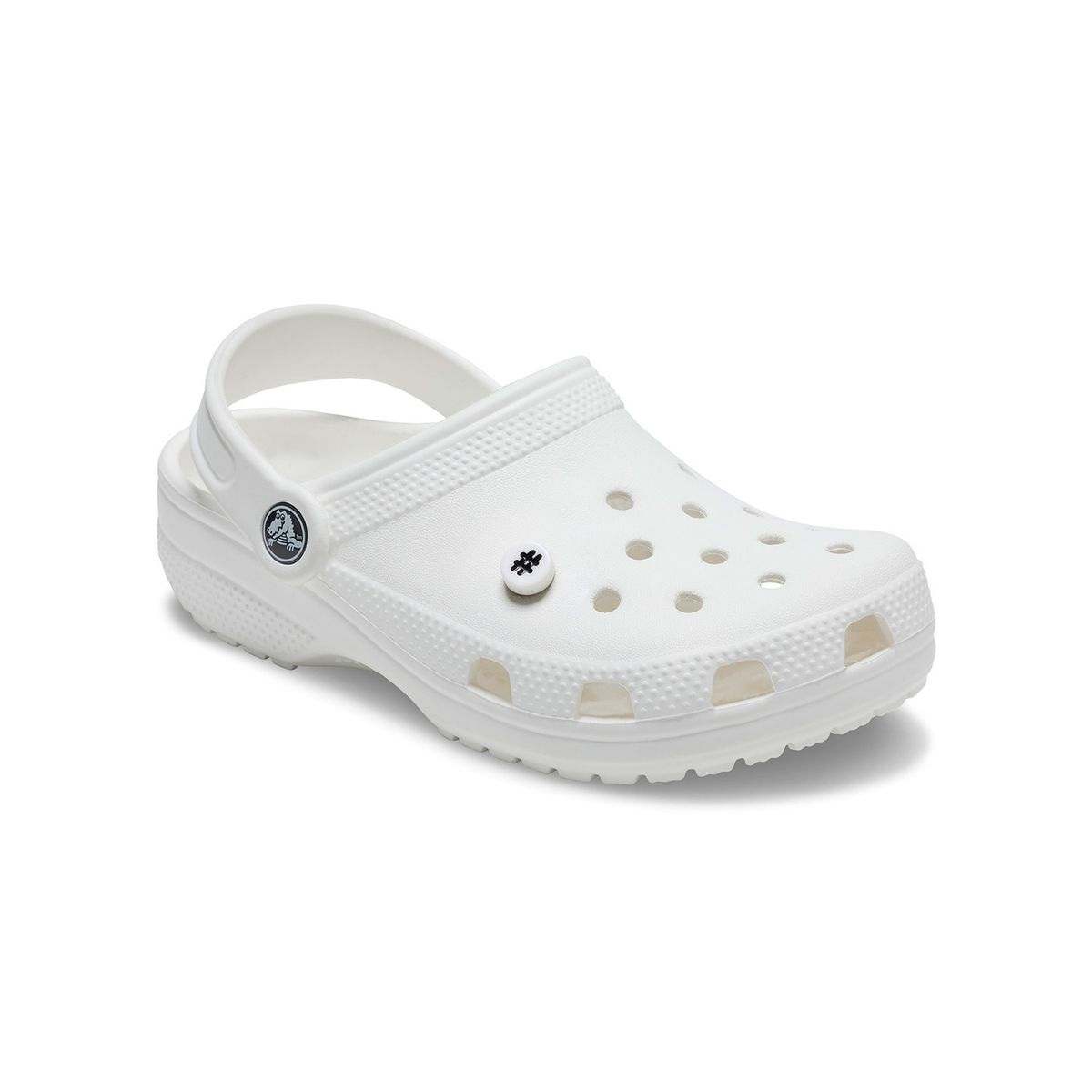CROCS - Jibbitz Símbolo Hashtag Blanco CROCS