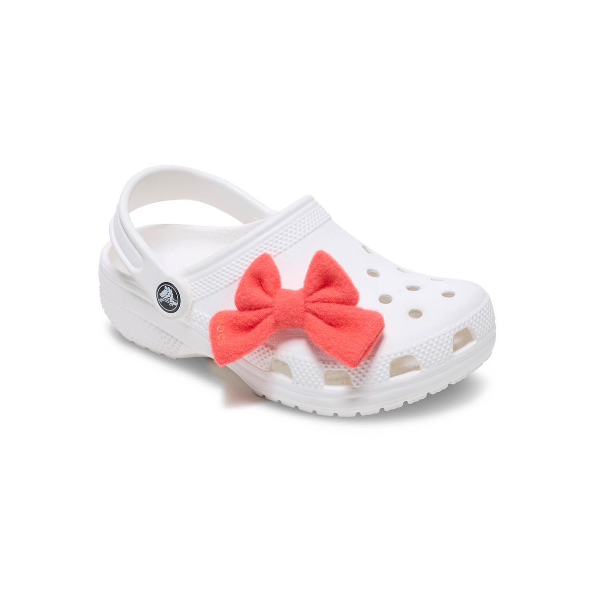 CROCS - Jibbitz Lazo Tejido Coral Coral CROCS