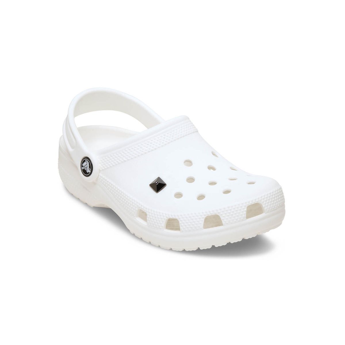 CROCS - Jibbitz Tacha Pirámide Plata Oscura Negro CROCS