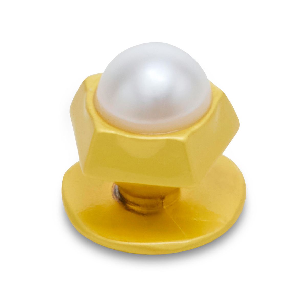 CROCS - Jibbitz Perla Pentágono Dorado Dorado CROCS