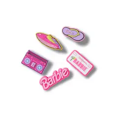 CROCS - Jibbitz Barbie Retro Pack 5 Rosado