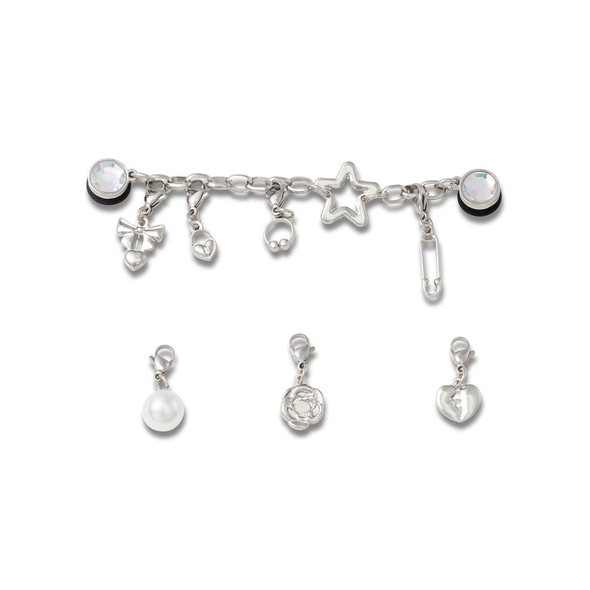 CROCS - Jibbitz Cadena 2 Para Charms Pack De 4 CROCS