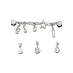 CROCS - Jibbitz Cadena 2 Para Charms Pack De 4