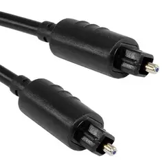 GENERICO - Cable Toslink de 10 Metros Audio Óptico Digital