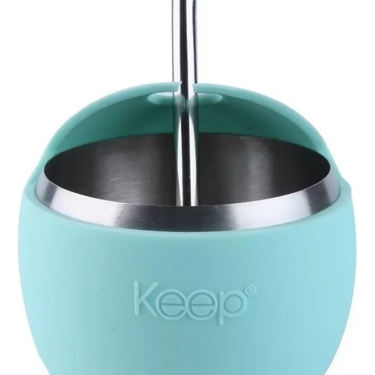 GENERICO - Mate Con Bombilla Keep Mate Acero Inoxidable Mate 230ml Mate