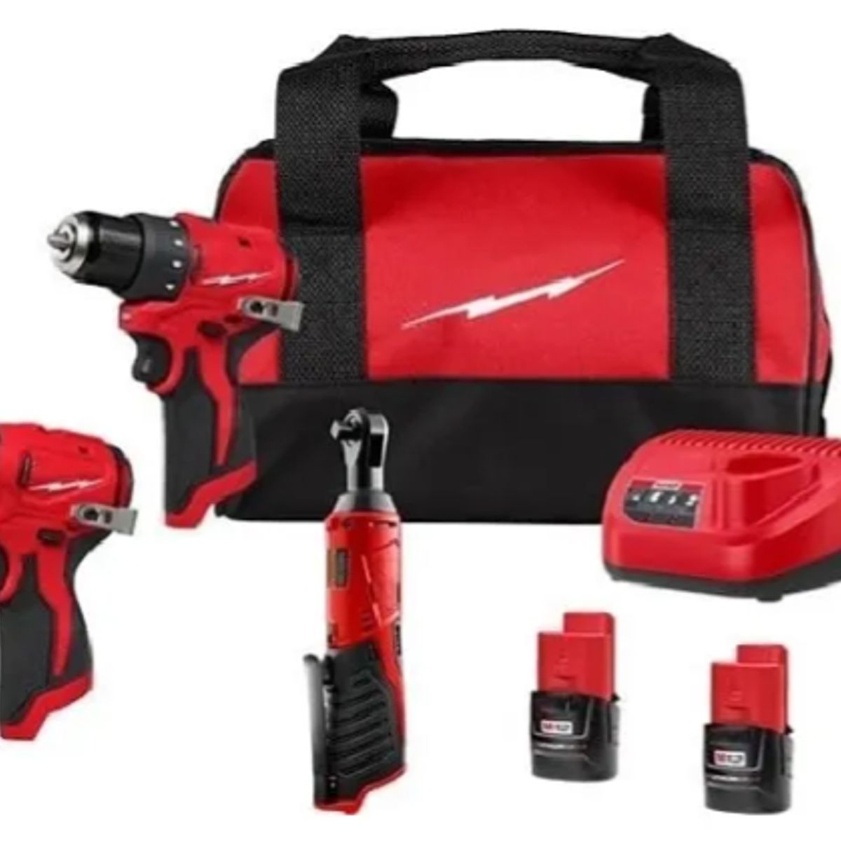 MILWAUKEE - Kit Milwaukee M12 3494-23r Taladrochicharraimpacto C2bat