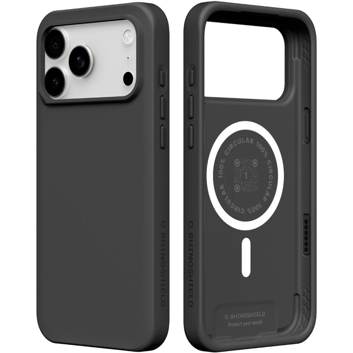 BANANA TIENDA - Carcasa RhinoShield Para iPhone 17 Pro Max SolidX Negro