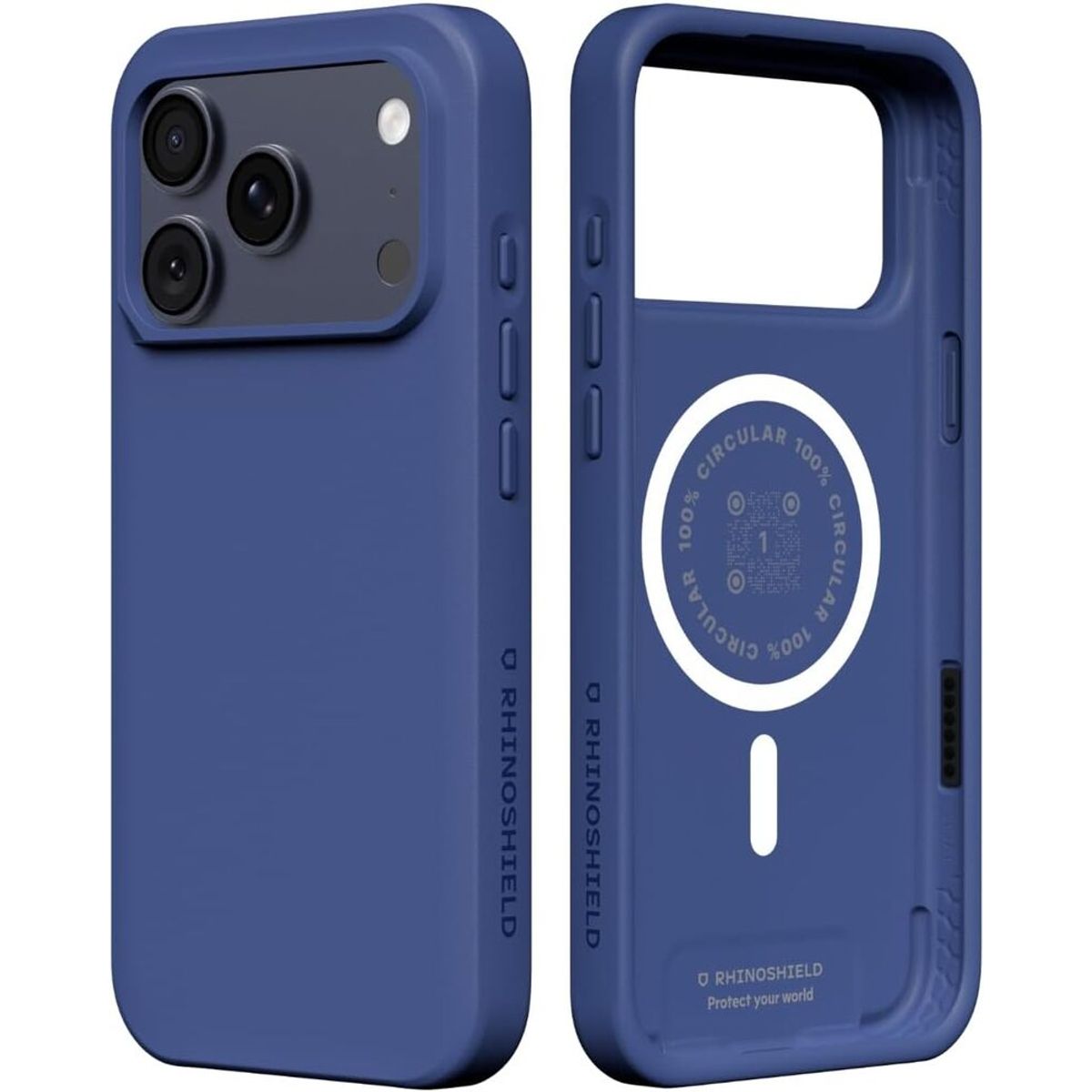 BANANA TIENDA - Carcasa RhinoShield Para iPhone 17 Pro Max SolidX Azul