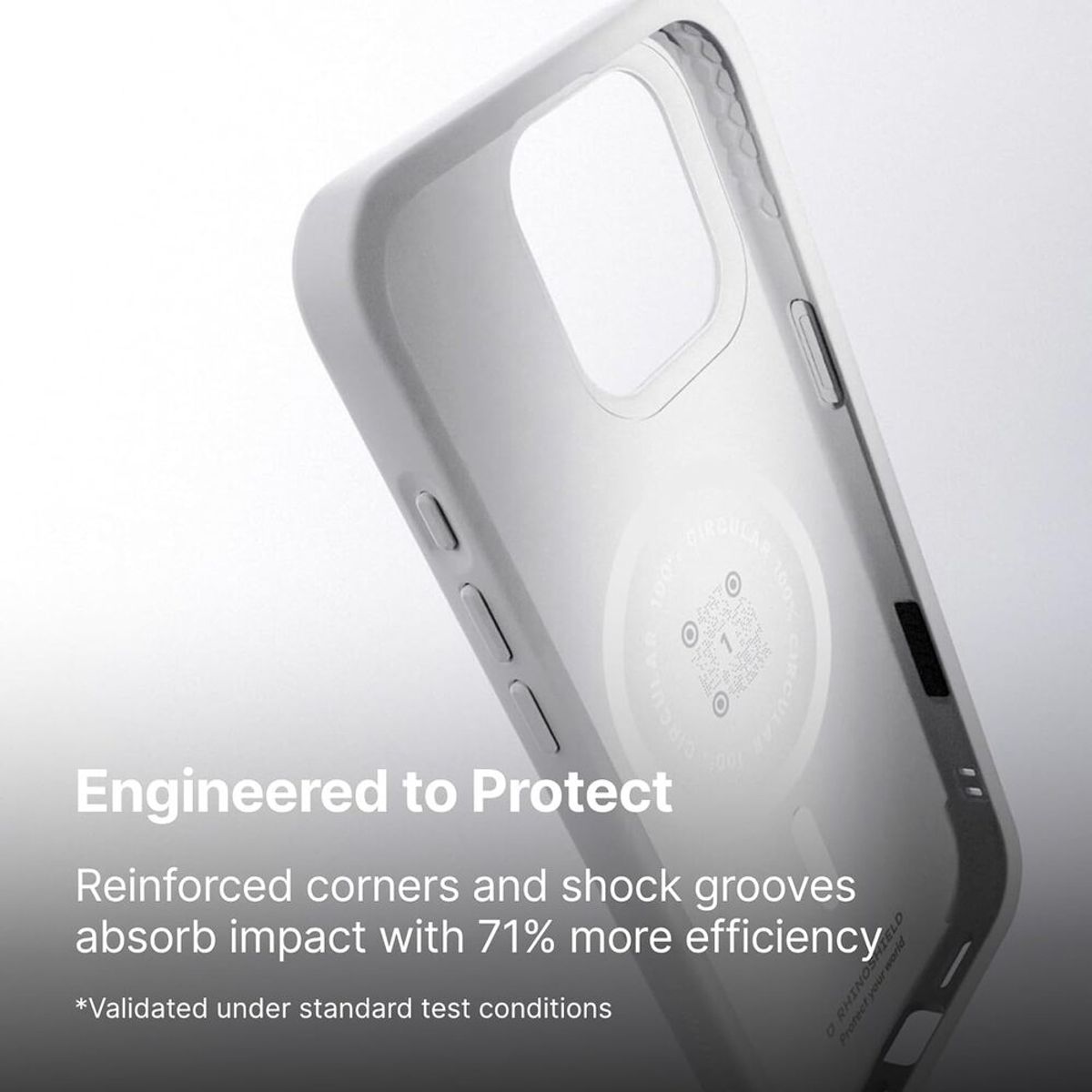 BANANA TIENDA - Carcasa RhinoShield Para iPhone 17 Pro Max SolidX Azul