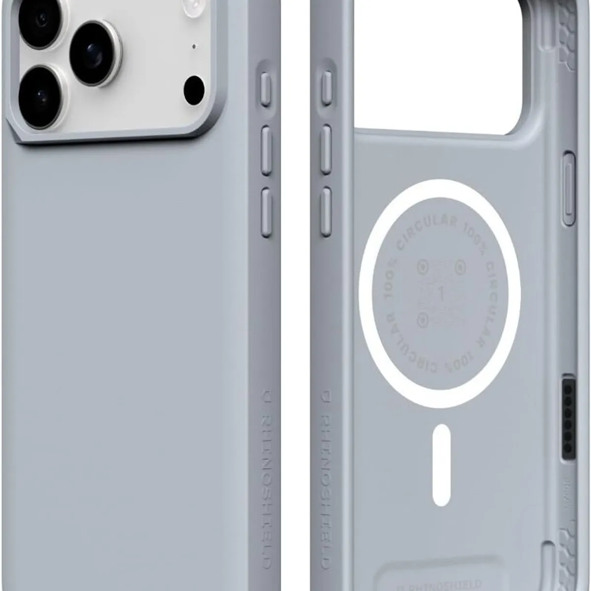 BANANA TIENDA - Carcasa RhinoShield Para iPhone 17 Pro Max SolidX Gris