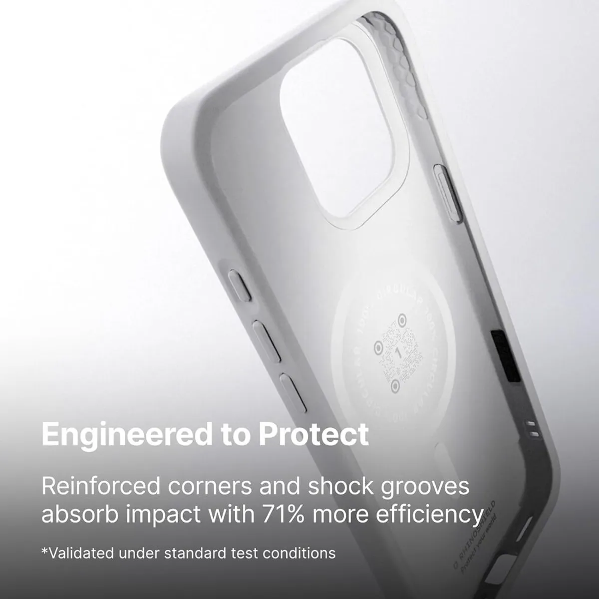 BANANA TIENDA - Carcasa RhinoShield Para iPhone 17 Pro Max SolidX Gris