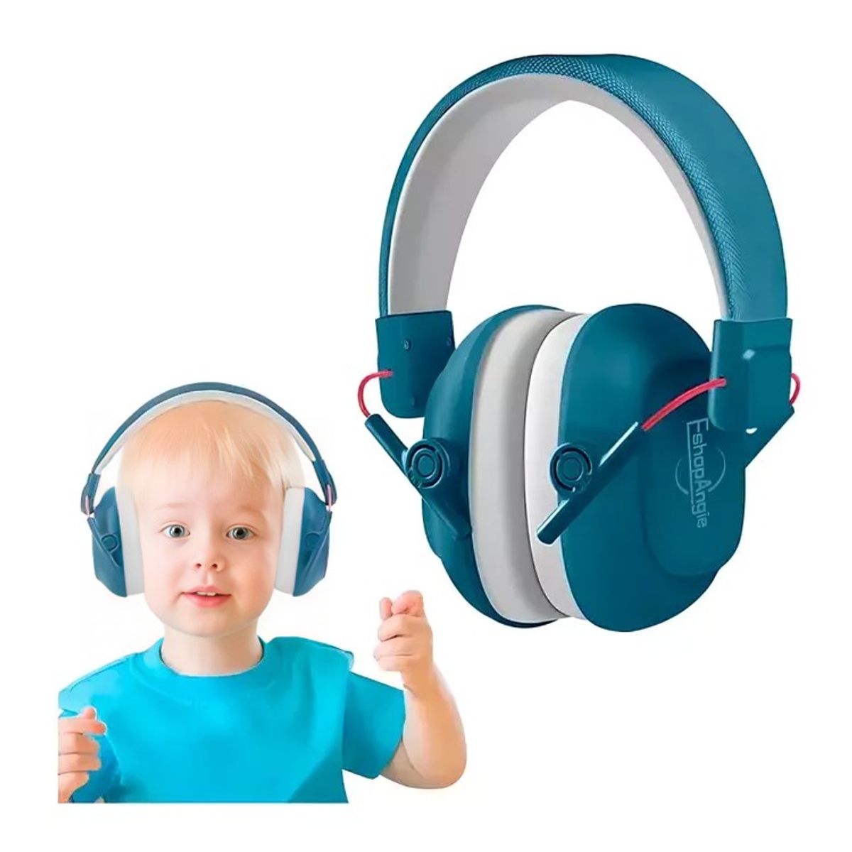 GENERICO - Orejeras Antiruido Protector Auditivo Bebés Niños Autismo