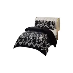 GENERICO - COBERTOR PLUSH CON CHIPORRO 2 PLAZAS 230X250CM NEGRO C4