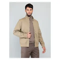 ARROW - Chaqueta Lisa Spandex Regular Fit Café